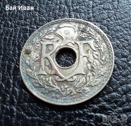 Стара монета 10 сантима 1939 г. Франция-топ !, снимка 6 - Нумизматика и бонистика - 42211533