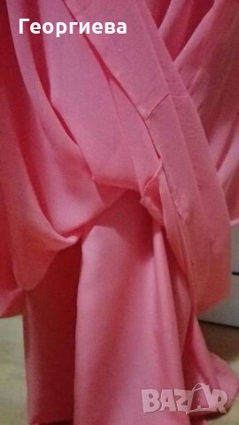 Разкошна дълга розова рокля СУПЕР ПРОМОЦИЯ👗💕40 р-р М👗💕арт.394, снимка 7 - Рокли - 29933858