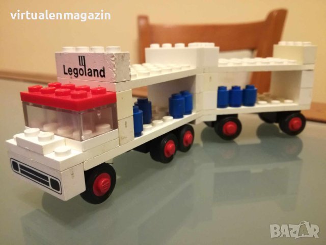 Много стар Конструктор Лего - LEGO Food & Drink 645-2 - Milk Float & Trailer, снимка 5 - Колекции - 42094156