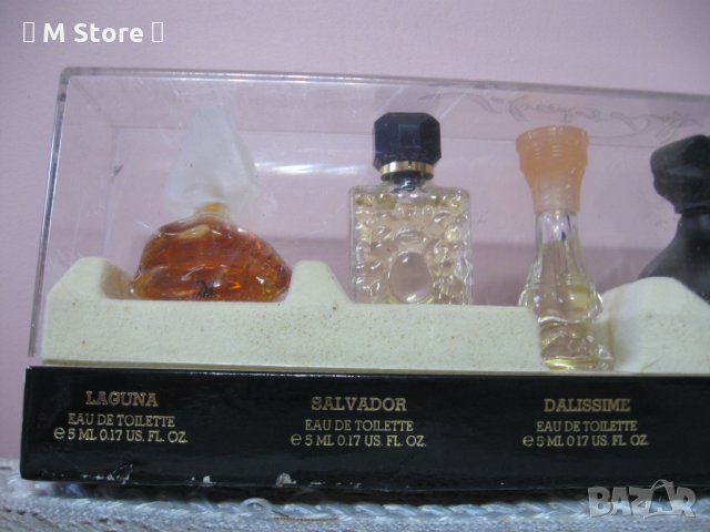 Salvador Dali оригинални мини винтидж парфюми колекция 5 броя, снимка 4 - Дамски парфюми - 35441749