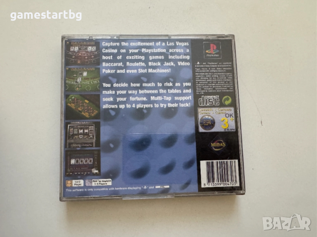 Vegas casino за PS1, снимка 2 - Игри за PlayStation - 51578113
