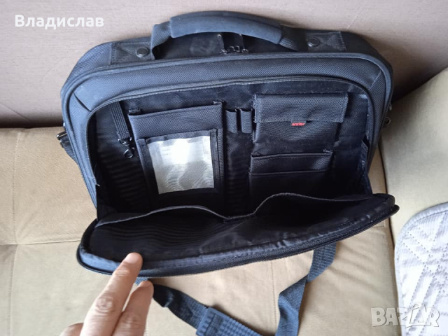 Бизнес чанта за лаптоп и документи Antler , снимка 8 - Лаптоп аксесоари - 44598801
