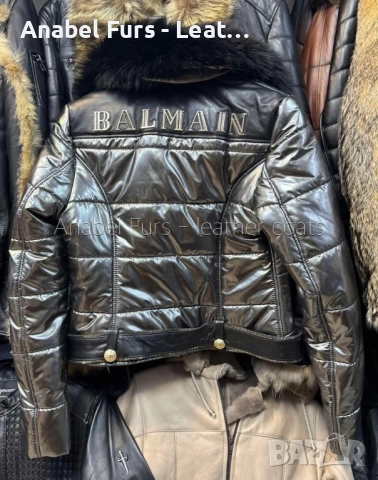 Вталено яке с естествен косъм, снимка 4 - Якета - 51439792