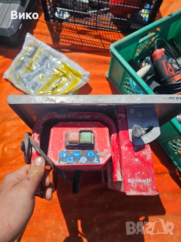 Машина за рязане на плочки Einhell, снимка 2 - Триони и циркуляри - 54309754