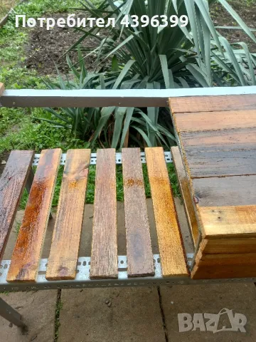 Промоция ,градинска пейка., снимка 4 - Градински мебели, декорация  - 49744050