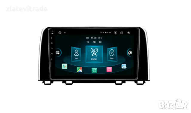 HONDA 2017/2022 CRV 9" андроид навигация, 9864