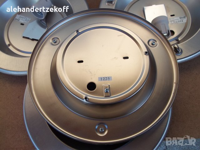 Лампа за таван плафон инокс  Икеа, снимка 4 - Лампи за таван - 31191420