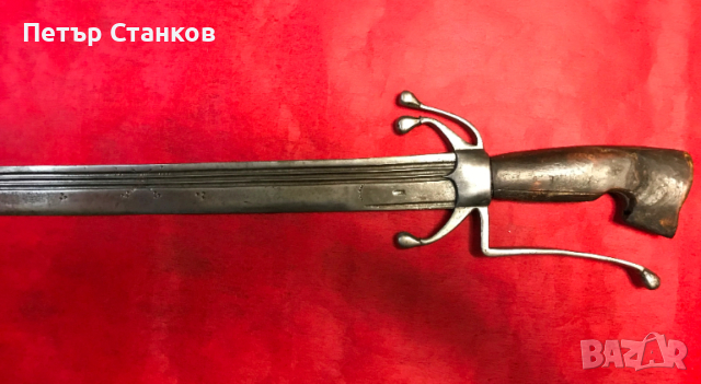 Огромна нимча,сабя,ятаган, снимка 3 - Антикварни и старинни предмети - 53258604
