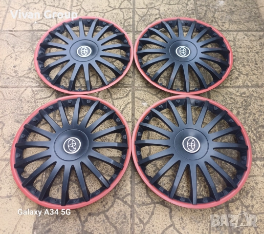 15 цола тасове Тойота, снимка 3 - Аксесоари и консумативи - 51700443