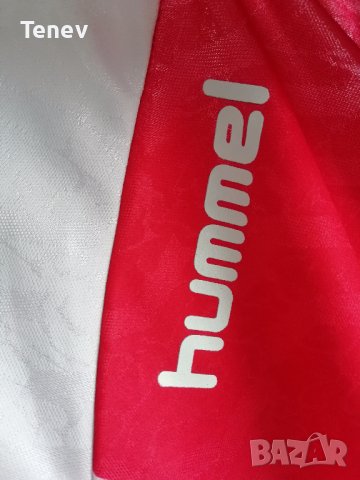 Denmark Euro 1992 Flemming Povlsen Retro Vintage тениска фланелка Дания Hummel, снимка 5 - Тениски - 37748552