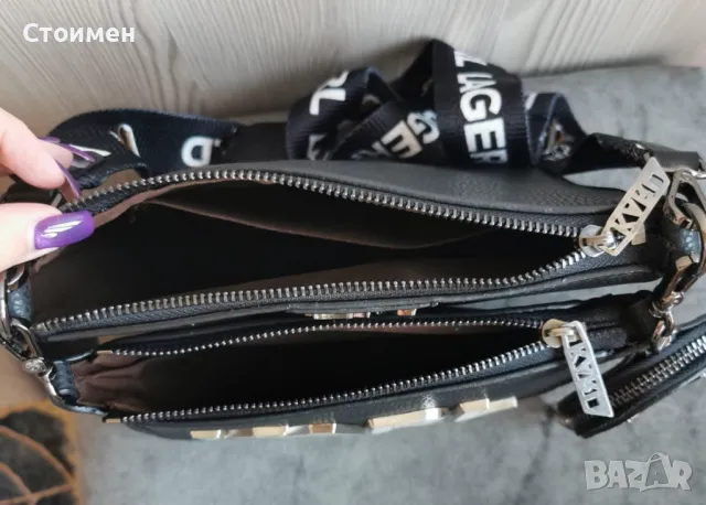 Интересна чанта от 3 части-2 малки чанти с различен размер и портмоне към тях, снимка 11 - Чанти - 48566419