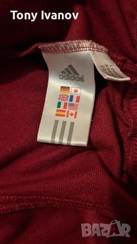 ADIDAS червено-черно горнище 14 годишно, снимка 3 - Детски анцузи и суичери - 53905787