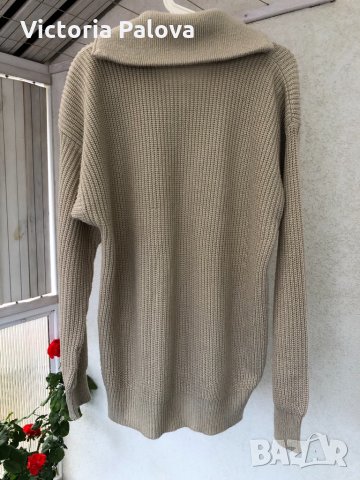 Тренд поло с цип, снимка 7 - Блузи с дълъг ръкав и пуловери - 30757635