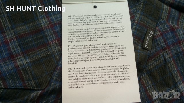 PINEWOOD 9327 FELICIA FLANNEL SHIRT W'S размер XL за лов риболов дамска риза - 327, снимка 7 - Ризи - 42225985