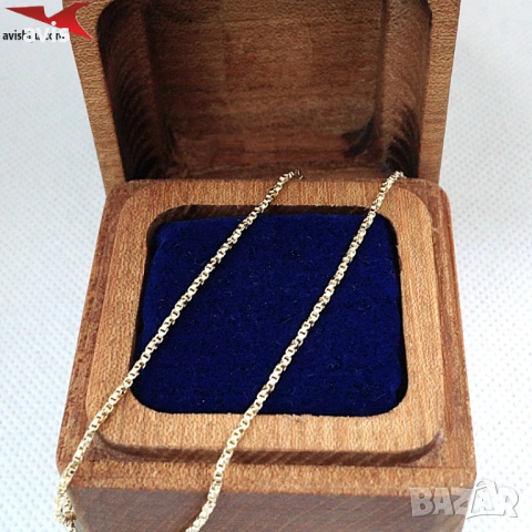 Синджир с 14К златно покритие 254586, снимка 2 - Колиета, медальони, синджири - 53315269