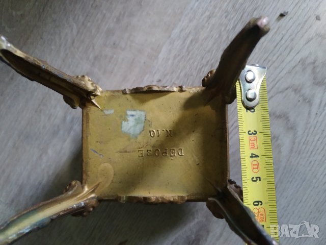 стара метална кутия за бижута арт деко, снимка 7 - Други ценни предмети - 40534836