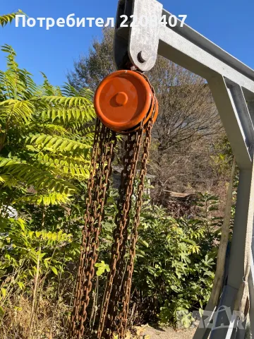 Кран ръчен, снимка 2 - Други машини и части - 47718579