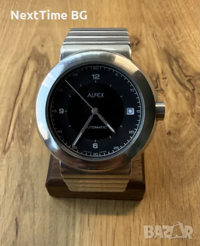 швейцарски автоматичен мъжки часовник alfex истинското швейцарско качество , снимка 3 - Мъжки - 55990155