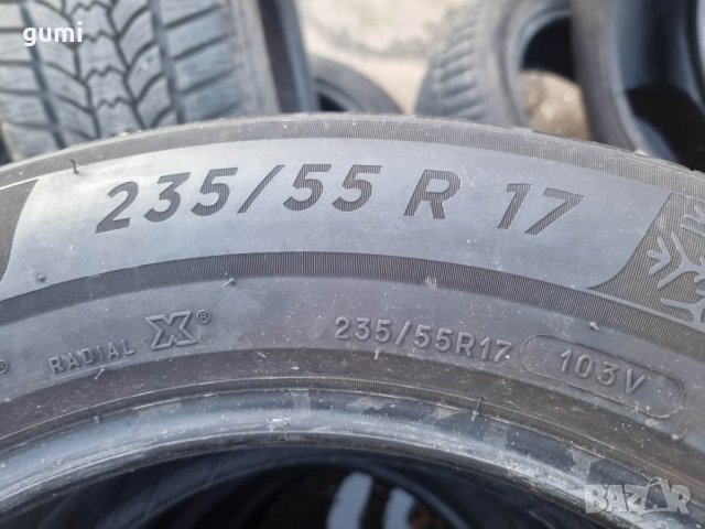 6бр зимни гуми 235/55/17 Michelin V565, снимка 8 - Гуми и джанти - 39981557