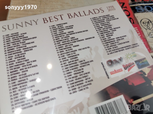MP3 BEST BALLADS 0604261719H2E6R, снимка 9 - CD дискове - 54112085