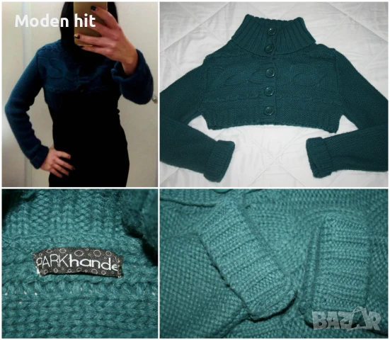 Дамски блузи, ризи, туники, жилетки, болера нови и отлични, снимка 11 - Блузи с дълъг ръкав и пуловери - 19797049