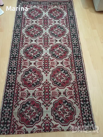 Вълнени килим и пътека жакардови, снимка 2 - Килими - 55751996