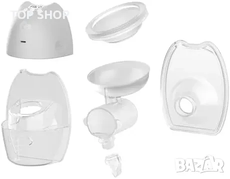 Нова Безжична портативна помпа за кърма с LCD дисплей – 4 режима, 6 нива, снимка 5 - Помпи за кърма - 49339285