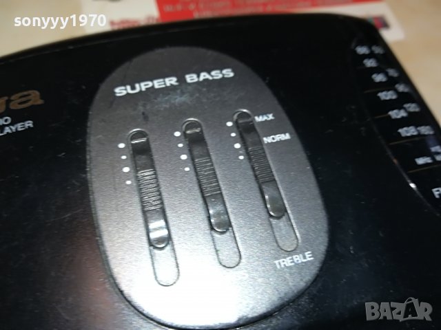 ★ █▬█ 🛑 ▀█▀ ★aiwa hs-ta323 reverse walkman tape/radio-france 0711221702, снимка 6 - Радиокасетофони, транзистори - 38592118