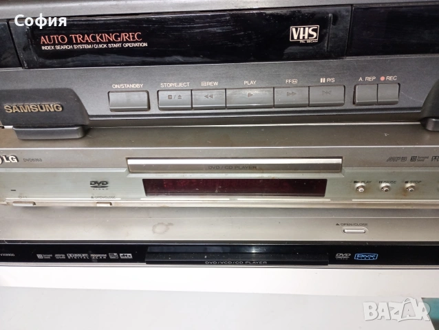 ДВД 2бр.и Видео SAMSUNG , снимка 6 - Плейъри, домашно кино, прожектори - 53352888
