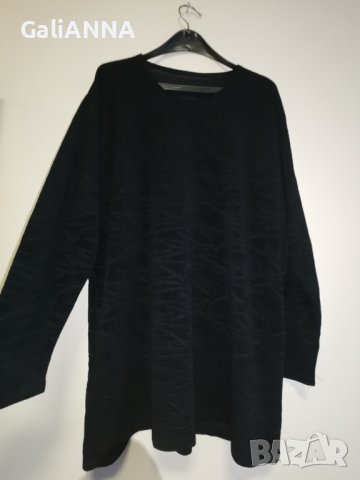СТРАХОТНА ТУНИКА  ЧЕРНО 2XL-3XL, снимка 6 - Туники - 44488315