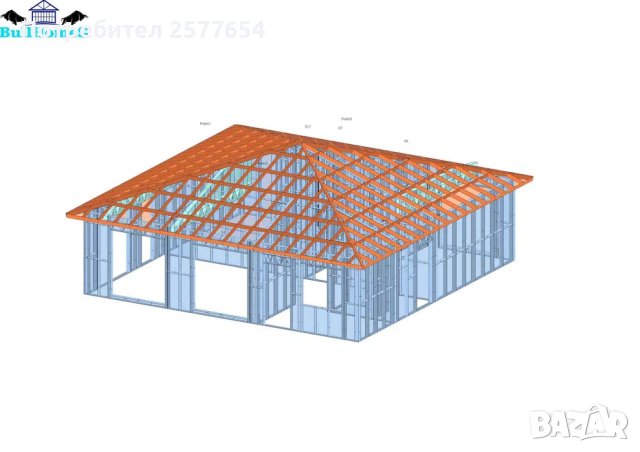 Къща,Бунгало,Преместваема къща,Сглобяеми къщи,Модулни,Жилищни-100м², снимка 3 - Строителни материали - 44211273