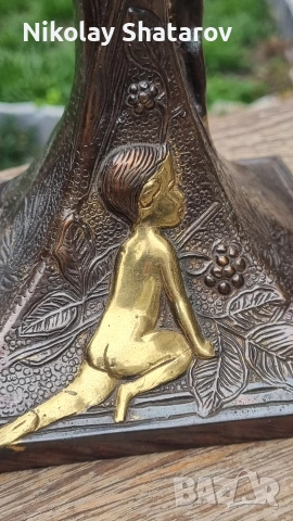 Бронзова скулптура , снимка 4 - Статуетки - 54014366