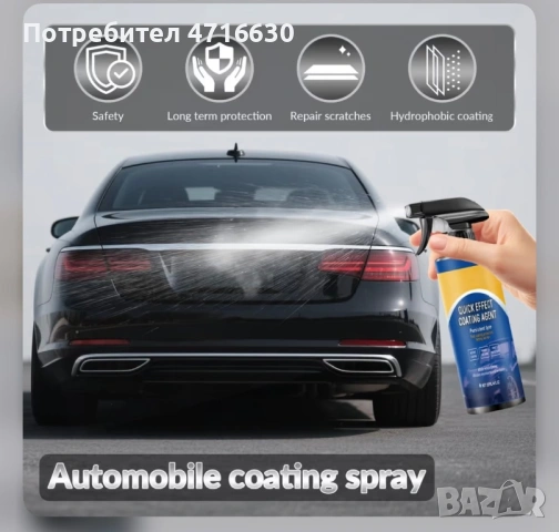 Спрей за кола, снимка 2 - Аксесоари и консумативи - 54269265