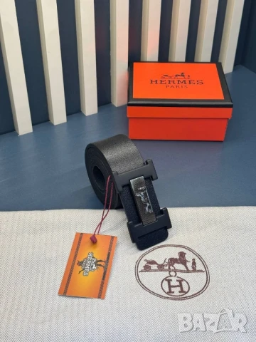 колани от естествена кожа в кутия hermes 