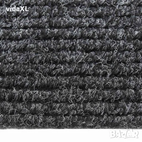 vidaXL Абсорбиращо мръсотията килимче, 100x150 см, антрацит, снимка 3 - Килими - 56146804
