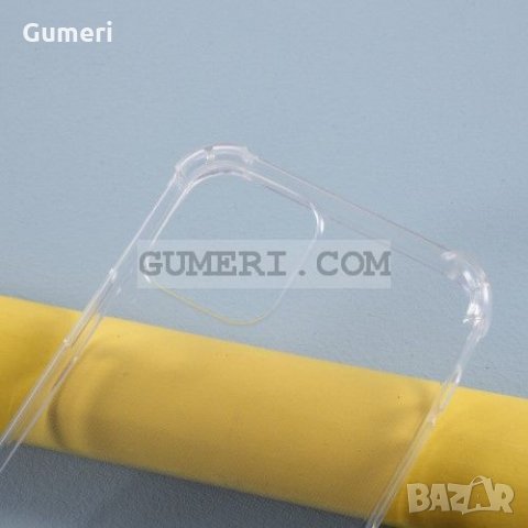 Apple iPhone 12 / 12 Pro Силиконов прозрачен гръб с подсилени ръбове , снимка 3 - Калъфи, кейсове - 31815755