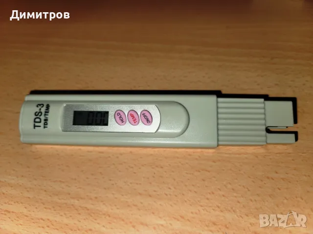 Нов Тестер за измерване на качеството на водата  TDS, с LCD екран, снимка 2 - Други - 49944647