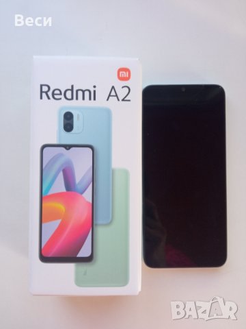 Телефон Redmi A2 black 3GB RAM 64GB ROM, снимка 1 - Xiaomi - 44147028