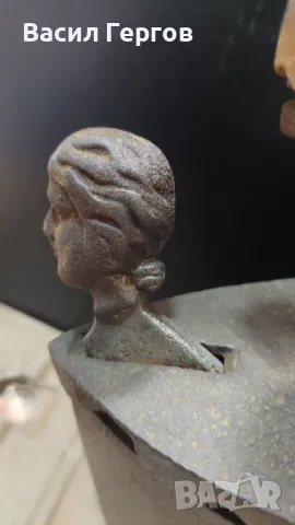 Ютия на въглища Човешка глава, снимка 8 - Ютии - 50359939