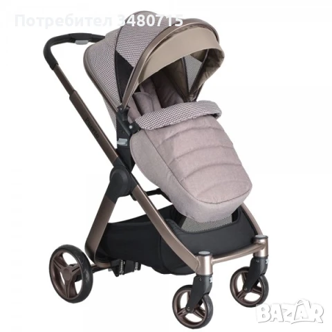 Бебешка/Детска количка Bebe stars puerto 3 в 1 + подарък, снимка 7 - Детски колички - 50485094