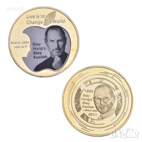 Монети покрити с 24 -каратно златно покритие, снимка 5 - Колекции - 34498399