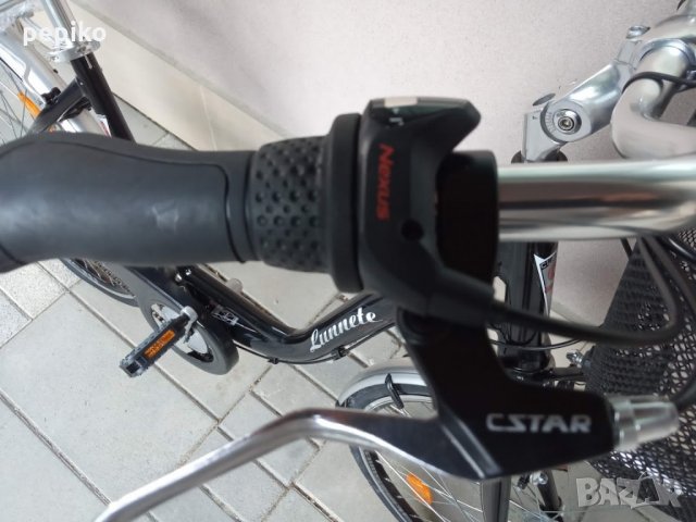 Продавам колела внос от Германия градски алуминиев велосипед LUNNETE 28 цола, снимка 11 - Велосипеди - 29527644