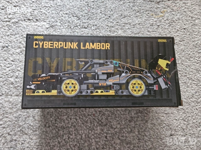 Сглобяем модел - Cyberpunk Lambor - (конструктор/lego), снимка 2 - Конструктори - 53022111