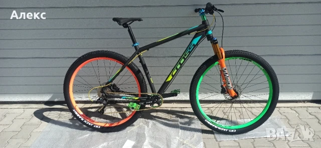 Нов велосипед 29 цола Л51 Въздушна вилка Cross GRX 9 хидравлични спирачки , снимка 2 - Велосипеди - 51327677