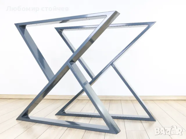 Метални крака за маса, трапезна маса, холна маса, бюро, снимка 16 - Маси - 47691813