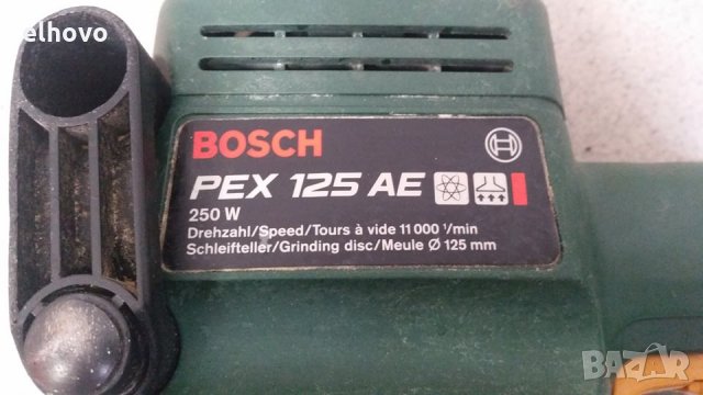 Ексцентършлайф машина BOSCH PEX 125 AE, снимка 5 - Други инструменти - 29737465