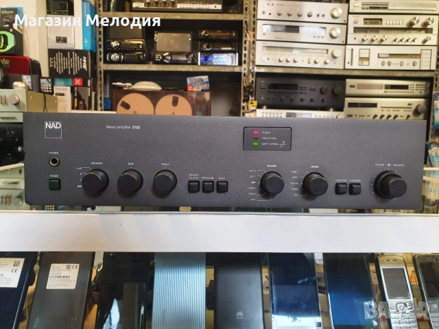 Усилвател NAD 3150 В отлично техническо и визуално състояние.