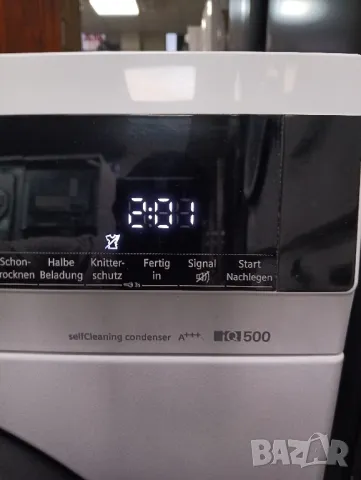 Чисто нова сушилня с термопомпа Siemens IQ 500 A+++ 8кг с две години гаранция!, снимка 12 - Сушилни - 48591931