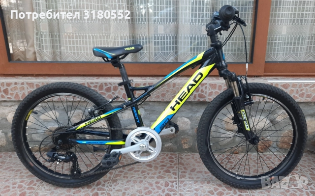 HEAD-20" алуминиев детски велосипед с амортисьори, снимка 2 - Велосипеди - 52507116