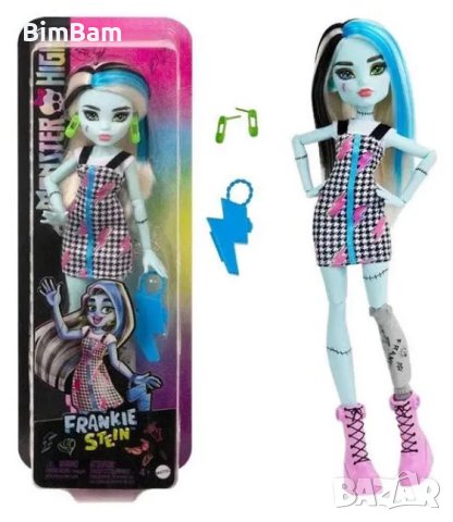 Оригинална кукла Monster High - FRANKIE STEIN / Mattel, снимка 4 - Кукли - 42889821